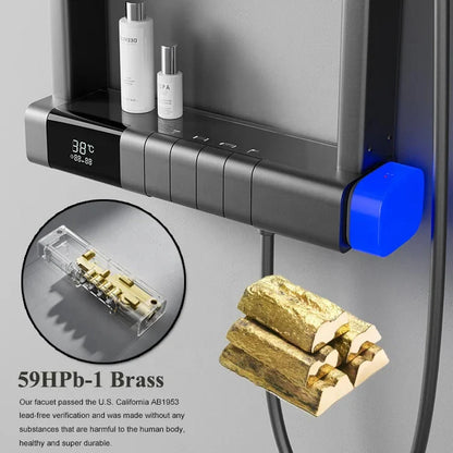 Zzerani Luxury Bathroom Shower Set – Modern Style Shower System with Premium Features
