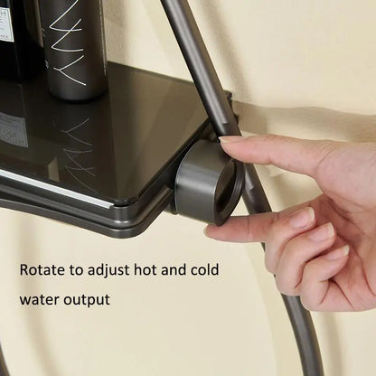 Zzerani Supercharged 2 Led Thermostatic  Shower Set