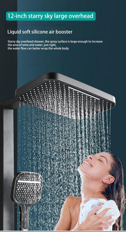 Zzerani Supercharged 2 Led Thermostatic  Shower Set